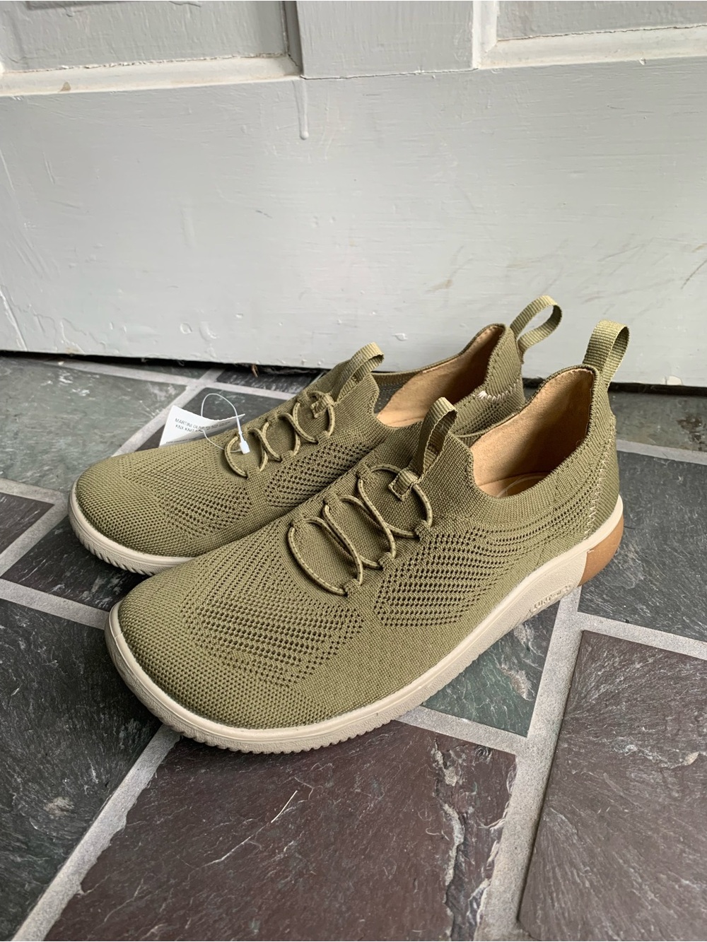 KEEN KNX slip on sneakers - olive